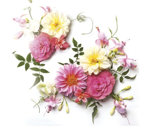 Ubrousky DAISY L (20ks) Delicate Flowers Composition