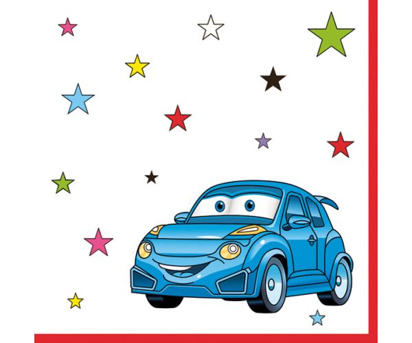 Ubrousky DAISY L (20ks) Cartoon Cars
