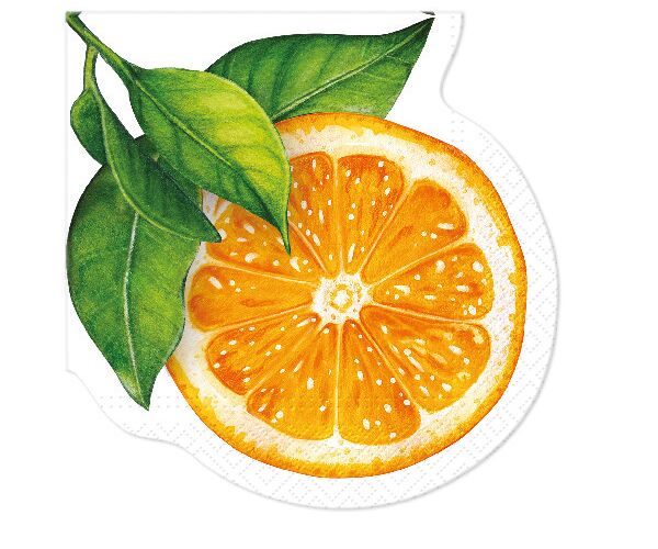 Ubrousky PAW Dekor RF (12ks) Pure Orange