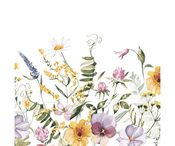 Ubrousky DAISY C (20ks) Spring Flowers Garland