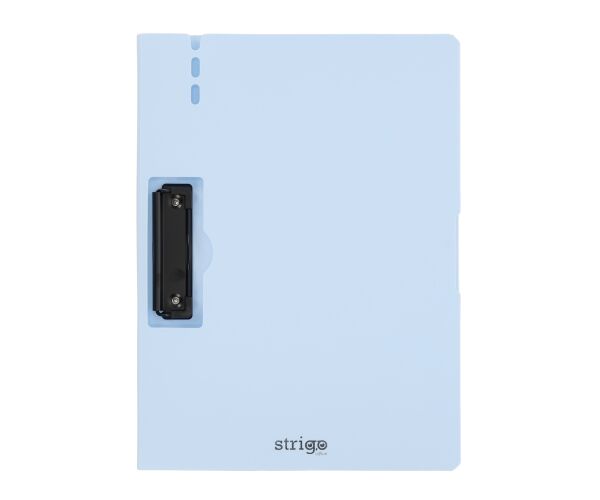 Dvojdeska STRIGO A4 s bočním klipem - modrá