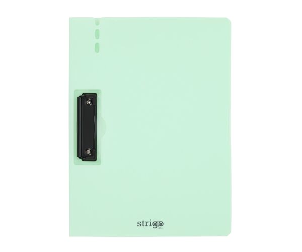 Dvojdeska STRIGO A4 s bočním klipem - mentolová