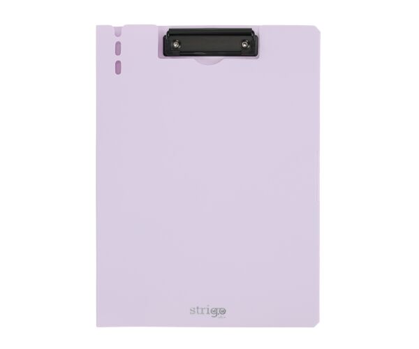 Dvojdeska STRIGO A4 s horním klipem - fialová