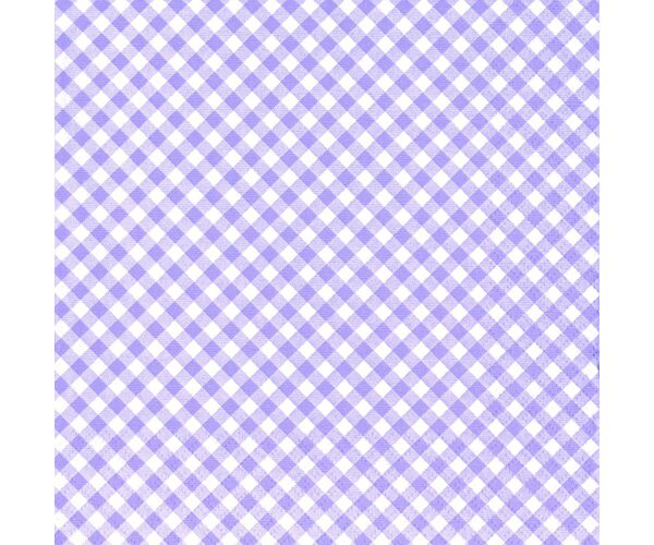 Ubrousky MAKI L (20ks) Diagonal Lavender Check