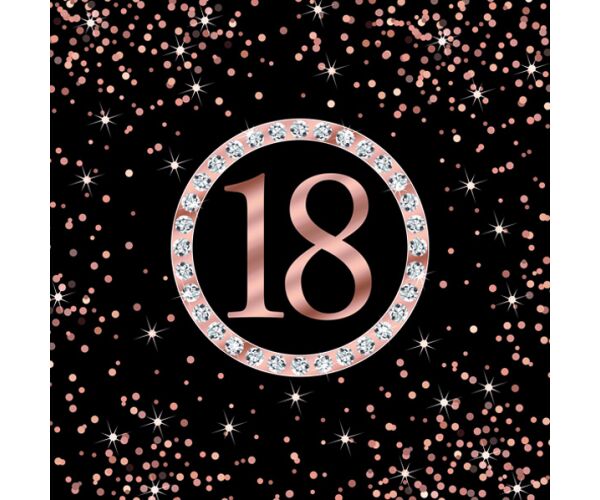 Ubrousky MAKI L (20ks) Rose Gold 18th