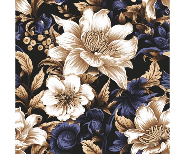 Ubrousky MAKI L (20ks) Decorative Flower Wallpaper
