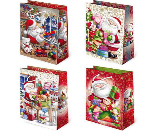 Vánoční papírová taška T-4L sestava 25