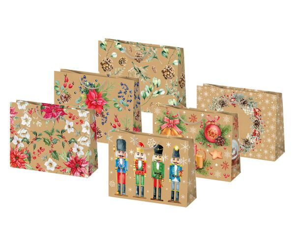 Vánoční papírová taška PM T6EKO sestava 32
