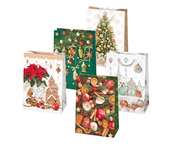 Vánoční papírová taška Pol-Mak T9 sestava 49