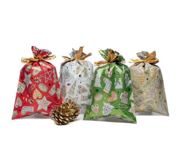 Vánoční sáček Tirolo 25 x 40 cm