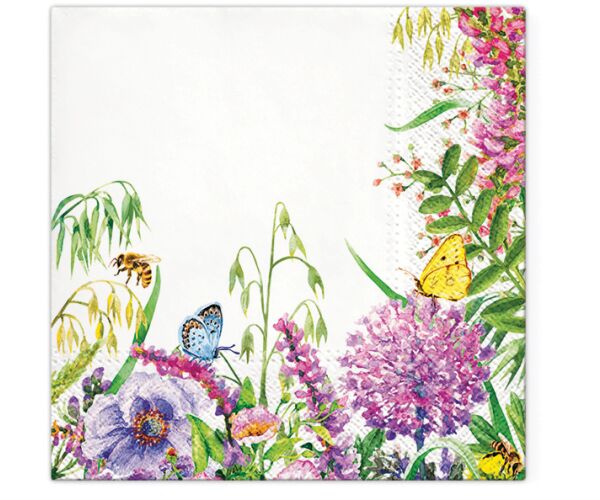 Ubrousky PAW TETE L (20ks) Wildflowers Frame