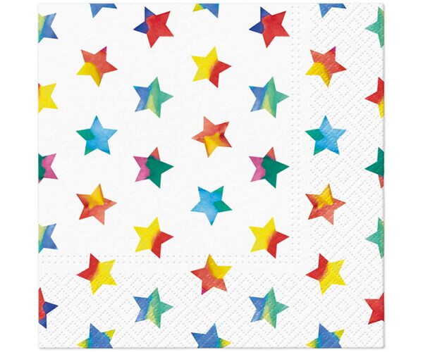 Ubrousky PAW TETE L (20ks) Rainbow Stras