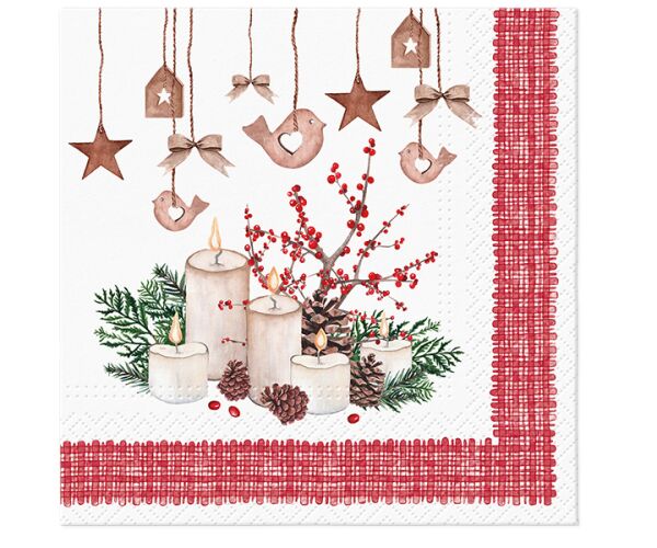Ubrousky PAW TETE L (20ks) Festive Mood