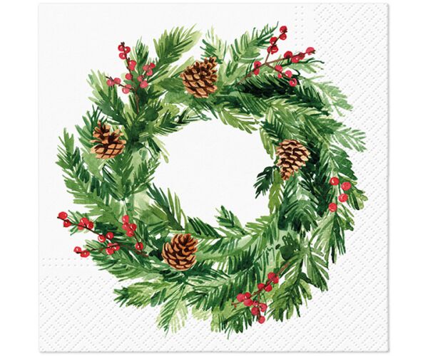 Ubrousky PAW TETE L (20ks) Pine Cones Circle