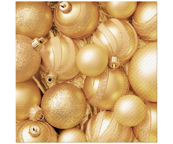 Ubrousky PAW TETE L (20ks) Christmas Celebrations Baubles