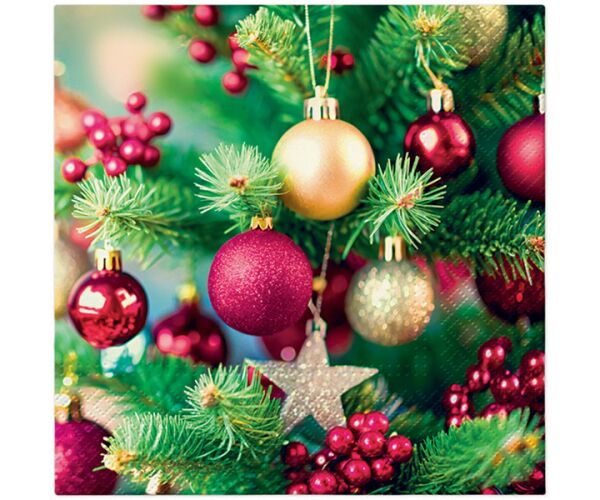 Ubrousky PAW TETE L (20ks) Decore Christmas Tree