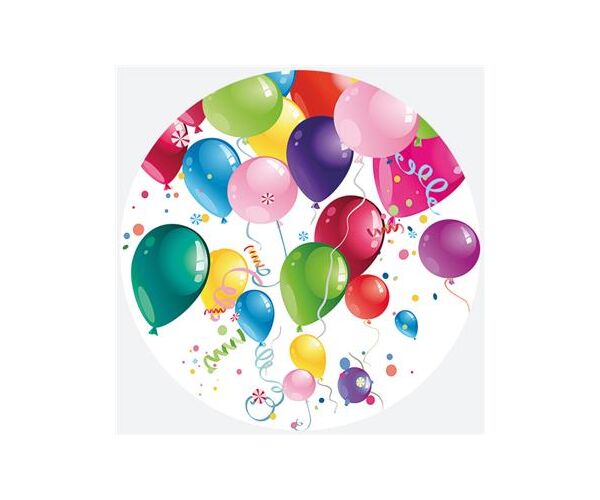 Papírový talíř velký - Party Balloons