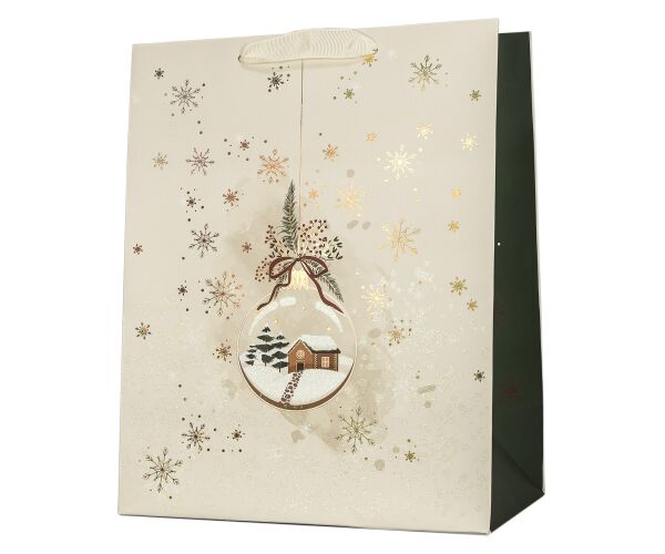 Vánoční papírová taška Anna Style TX1 227 střední