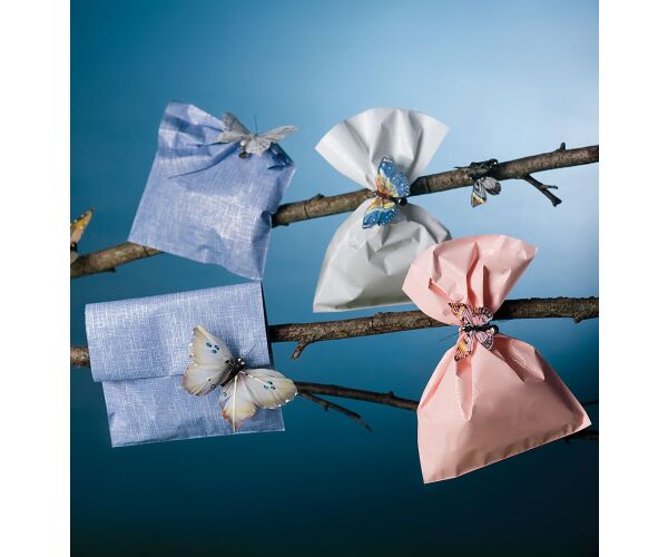 Dárkový sáček Tissu Arancio 35 x 50 cm