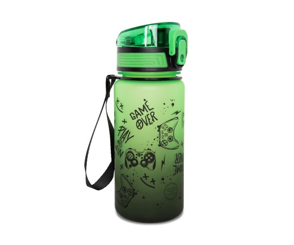 Láhev 420ml BRISK Game Over Gradient Green