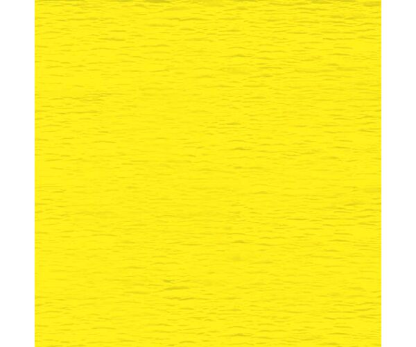 Krepový papír 04 tm.žlutý 50x200cm