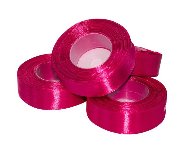 Atlasová stuha 38 mm růžová - 06