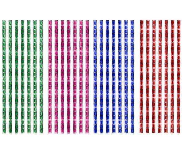 Kamínky samolepící mix