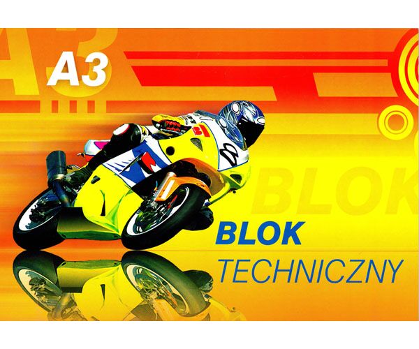 Skicák A3 10l 250G bílý KRESKA