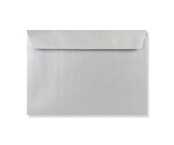 Barevná obálka C5 stříbrná