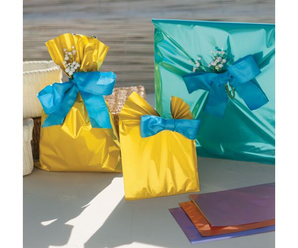 Dárkový sáčel Lux metal 25 x 40 cm