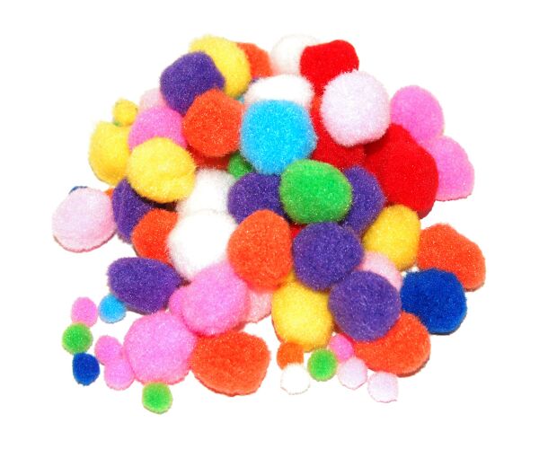 Bambule - barevné 100 ks