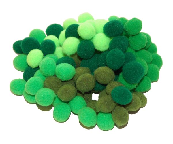 Bambule - zelené 100 ks