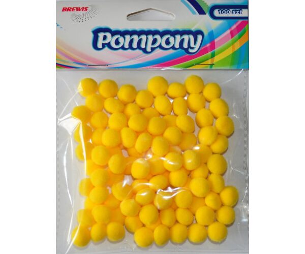 Bambule - žluté 100 ks