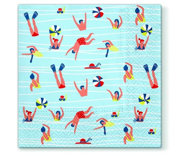 Ubrousky PAW Dekor L (20ks)