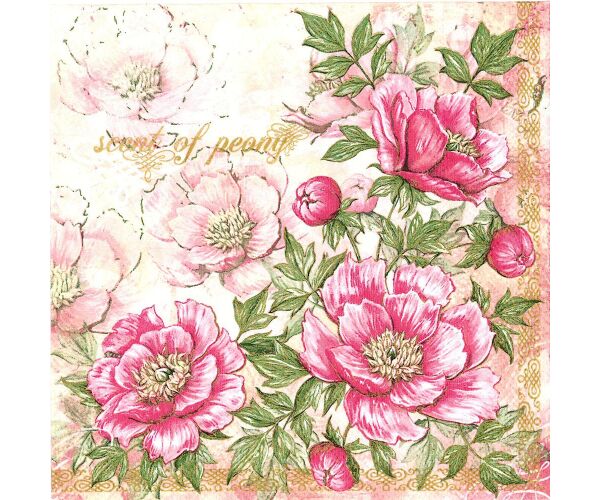 Ubrousky MAKI L (20ks) Scent of Peony