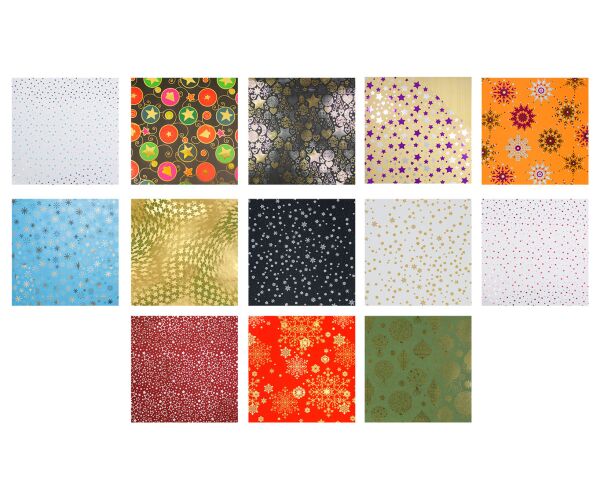 Vánoční dárkový papír Stars