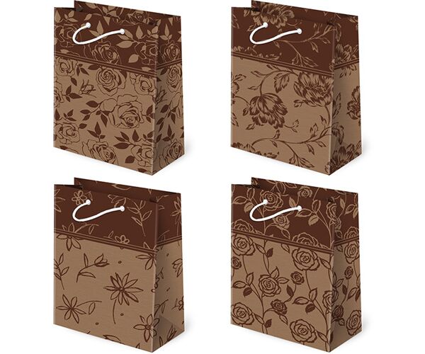 Papírová taška PAW s.c. XLK sestava 130 Kraft