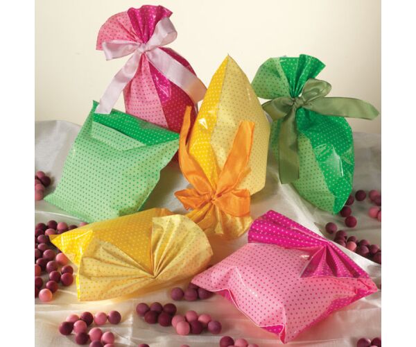 Dárkový sáček Dots Double 16 x 25 cm