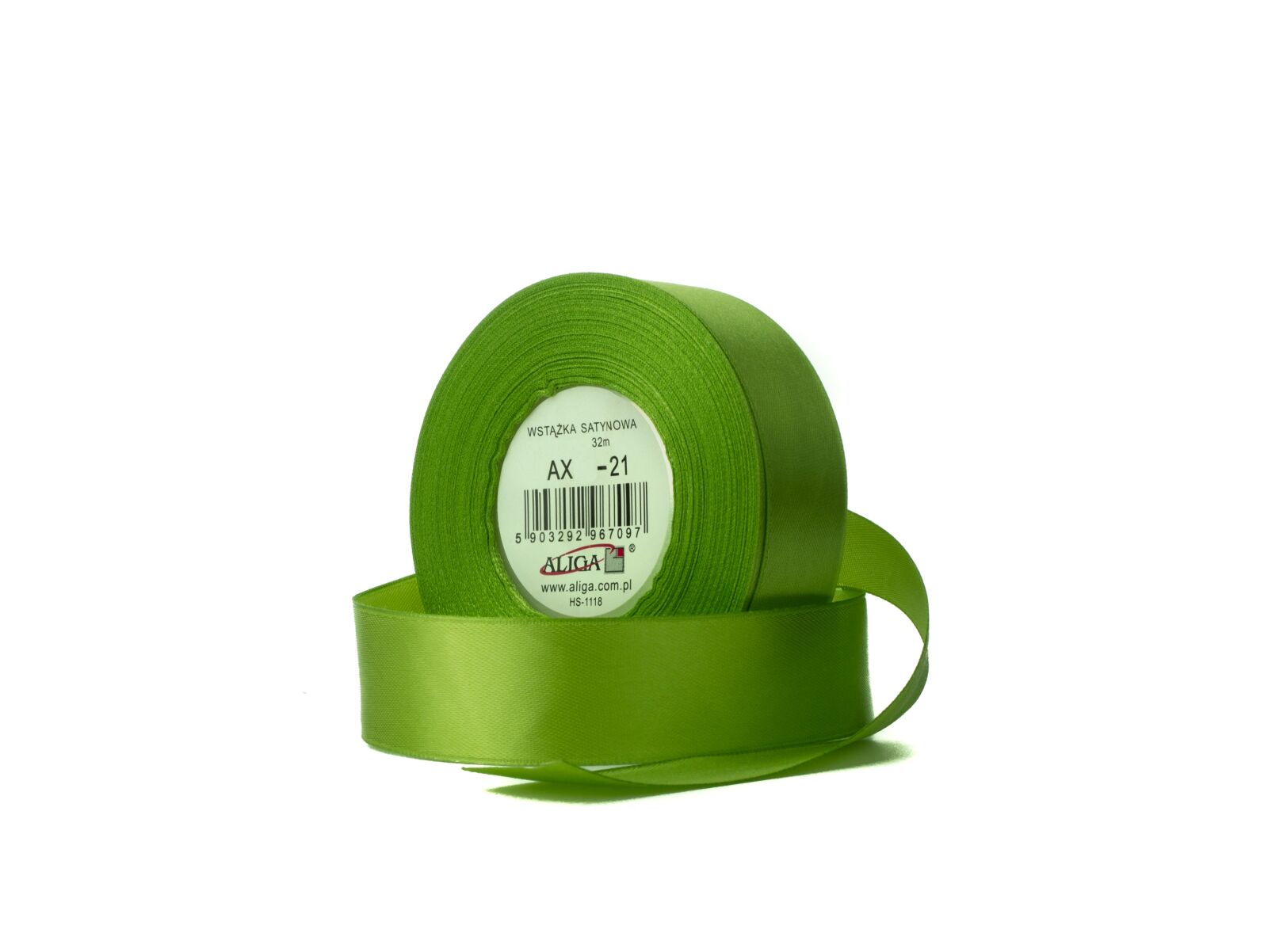 ALIGA stuha 6/32m -21 zelená oliv. /4/