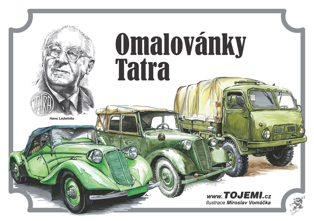 Omalovánky A5 LUX Tatra