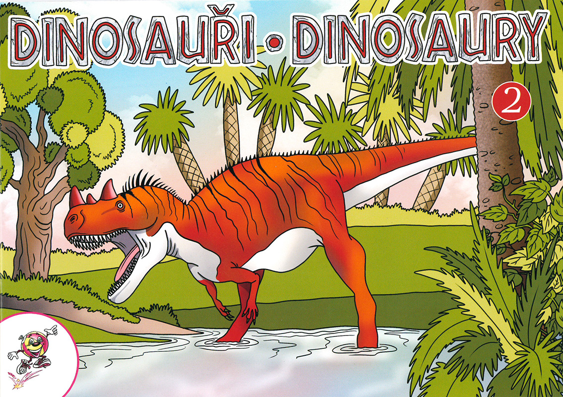 MP omalovánky LUX Dinosauři 2