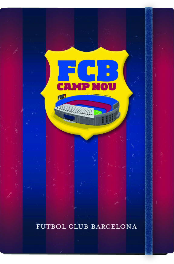 Záznamní kniha Barcelona A6 96l linkovaná