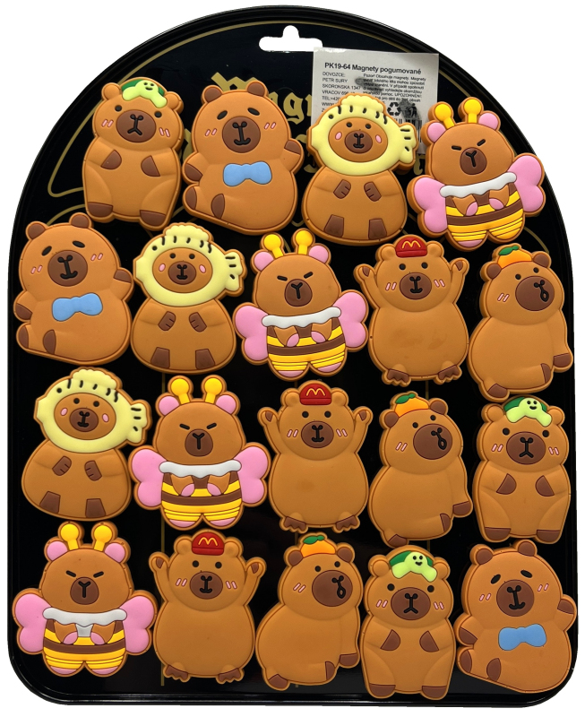 Magnet guma - motiv Kapybara