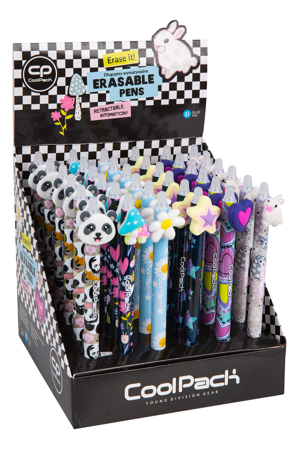 Gumovací pero CP kids Girls 0,5 /36/