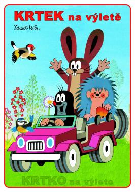 AKIM omalovánky A5 "Krtek na výletě"