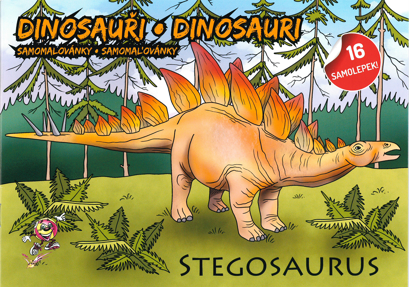 Omalovánky A5 LUX Dinosauři