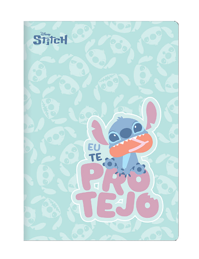 Sešit A5 60 listů Stitch blue čtvereček