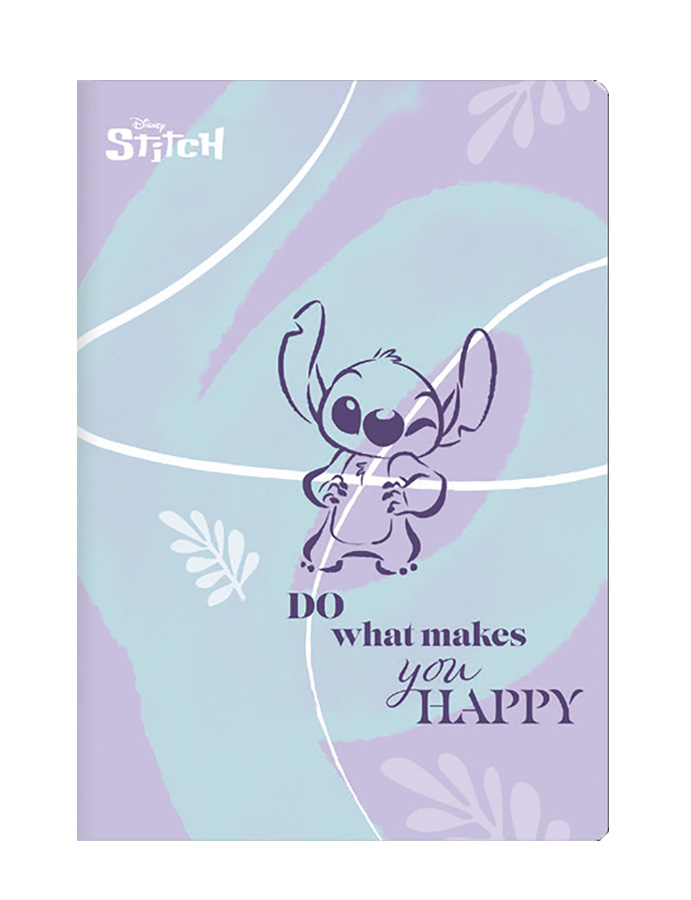 Sešit A5 60 listů Stitch pastel linka