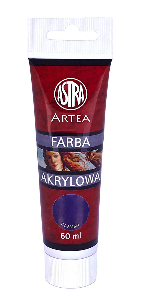 ASTRA barva akrylová 60ml fialová ultram