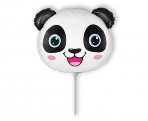 Balónek fóliový nafouknutý 14" na tyčce - Panda